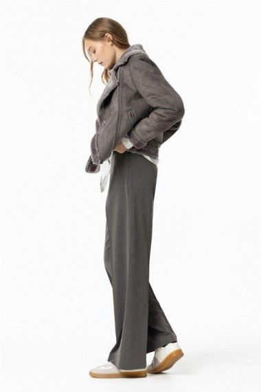 PANTALON SASTRE RECTO GRIS