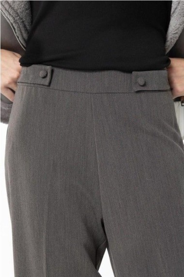 PANTALON SASTRE RECTO GRIS