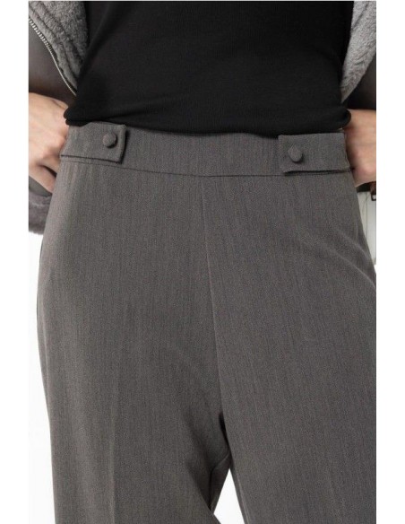 PANTALON SASTRE RECTO GRIS
