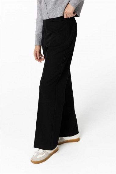 PANTALON SASTRE RECTO NEGRO