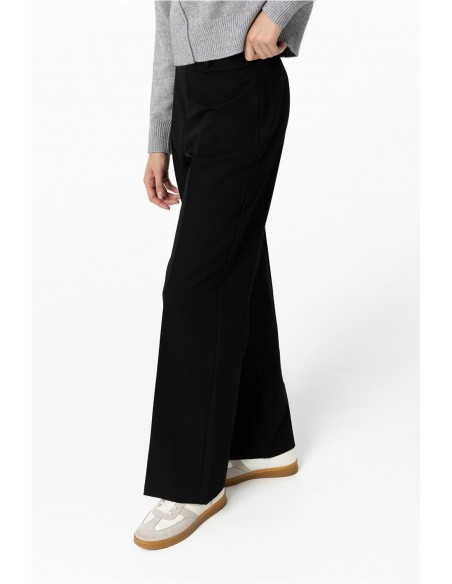 PANTALON SASTRE RECTO NEGRO