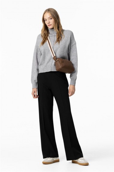 PANTALON SASTRE RECTO NEGRO 2