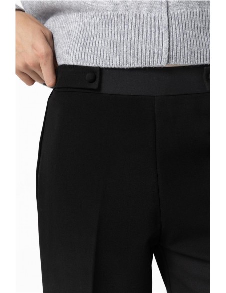 PANTALON SASTRE RECTO NEGRO