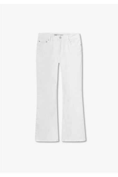 DENIM CROPPED WHITE BLANCO