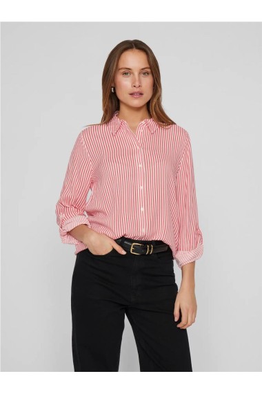 CAMISA STRIPES CORAL