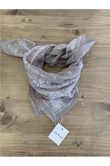 PAÑUELO BANDANA BEIGE