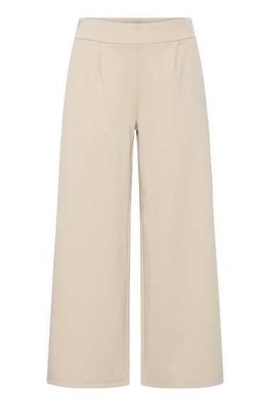 PANTALON WIDE KATE PUNTO BEIGE