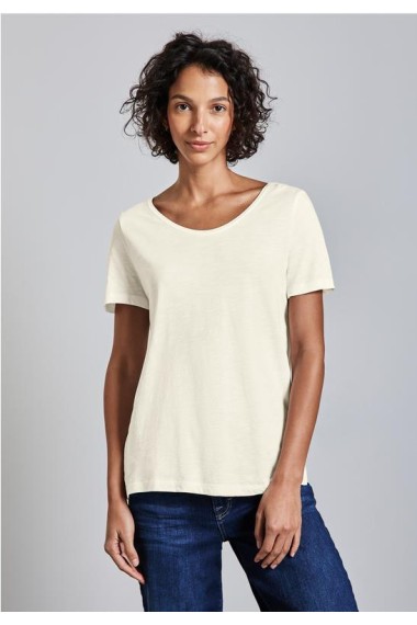 CAMISETA BASIC VISCOSE CRUDO