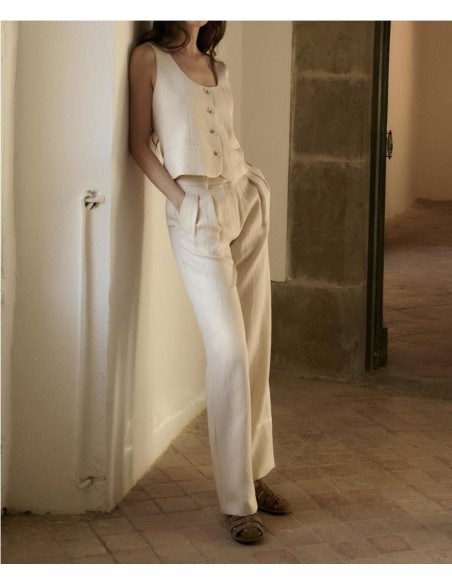 PANTALÓN SANREMO BEIGE