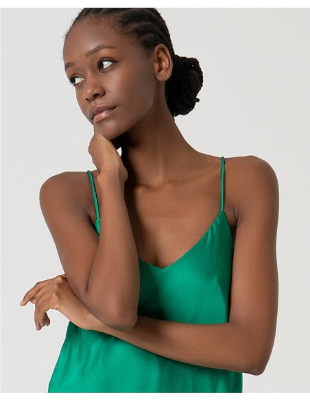 TOP TIRANTE ESCOTE PICO TURQUESA