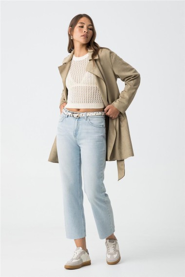 DENIM RECTO BAJO DESHILACHADO 2