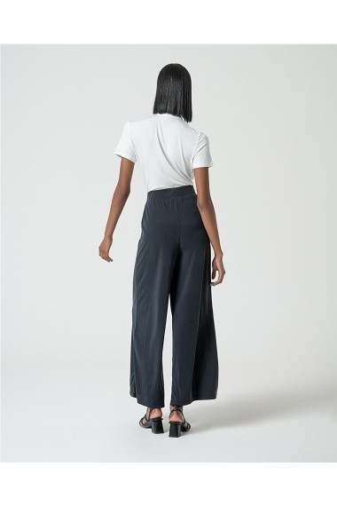 PANTALON MODAL FLUIDO NEGRO 2