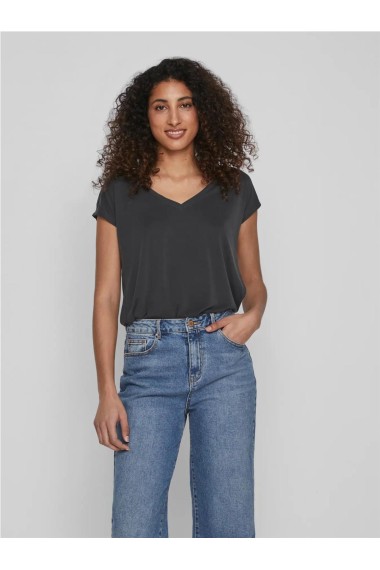 CAMISETA TENCEL NEGRO