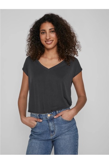 CAMISETA TENCEL NEGRO CAMISETA TENCEL NEGRO