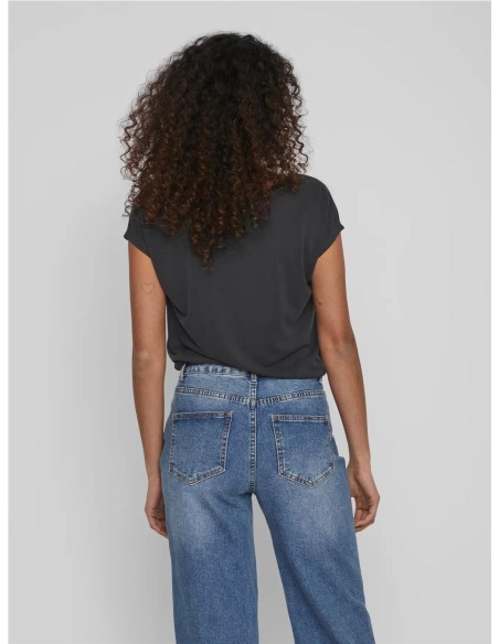 CAMISETA TENCEL NEGRO