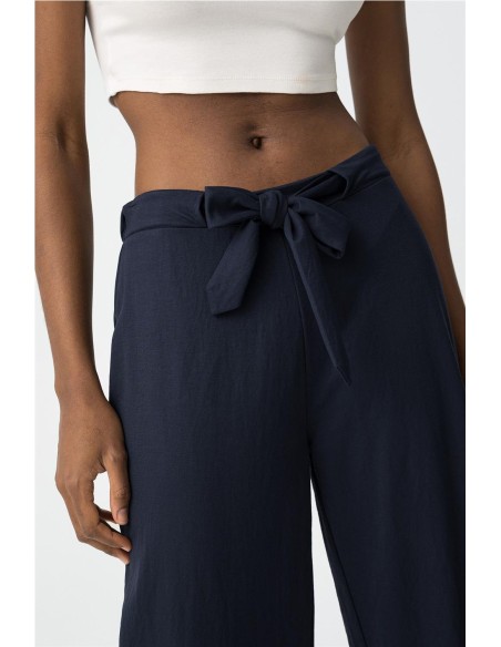 PANTALON PUNTO GOMA AZUL MARINO