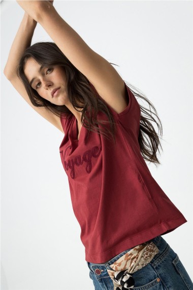 CAMISETA CUELLO PICO