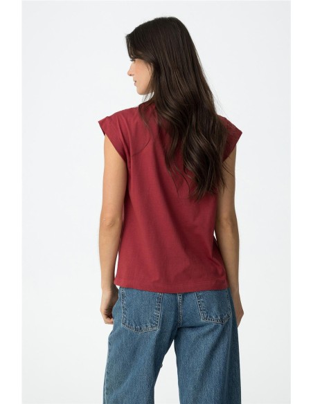 CAMISETA CUELLO PICO