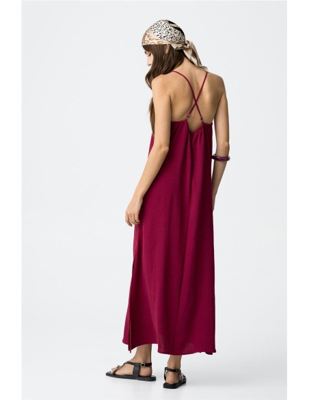 VESTIDO LARGO TIRANTES