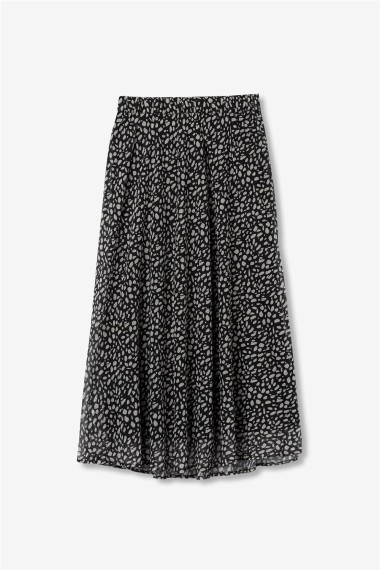 FALDA MIDI ESTMAPADA