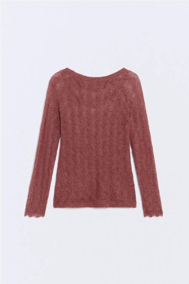 JERSEY EMILY BURGUNDY