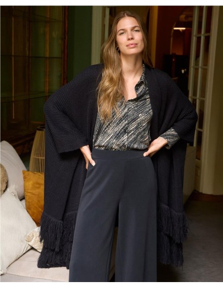 PANTALON ANCHO NEGRO