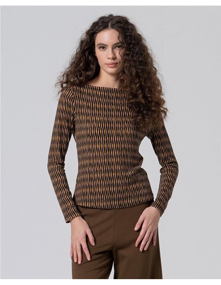 TOP PUNTO CUELLO BARCO