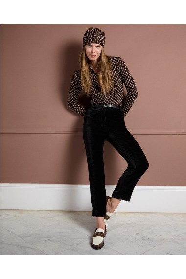 CAMISA PUNTO VISCOSA NEGRO