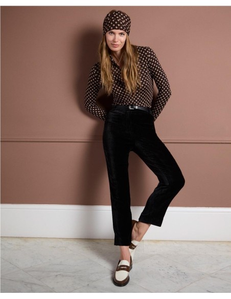 CAMISA PUNTO VISCOSA NEGRO