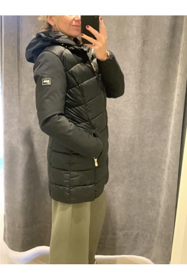 PARKA LARGA NEGRO 2