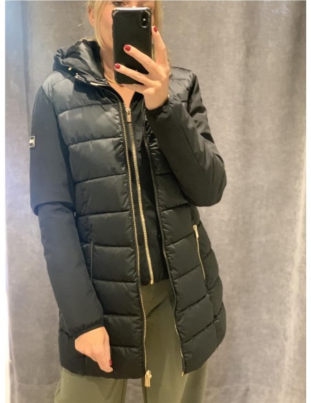 PARKA LARGA NEGRO