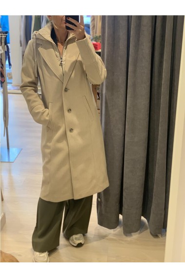 ABRIGO DESMONTABLE BEIGE ABRIGO DESMONTABLE BEIGE