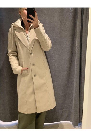 ABRIGO DESMONTABLE BEIGE 2