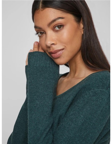 JERSEY CUELLO PICO VERDE