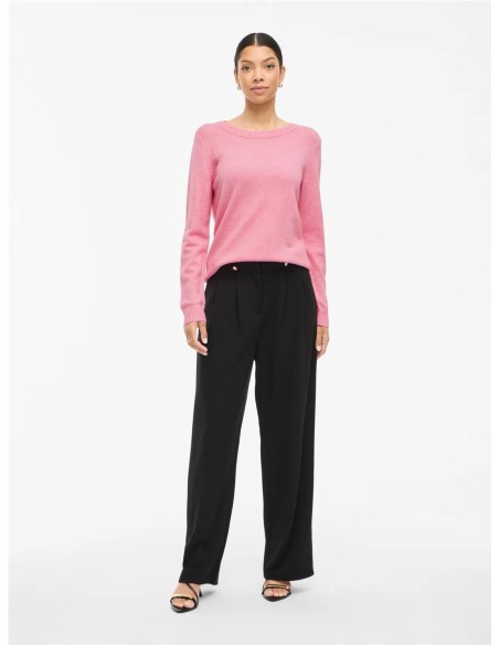 JERSEY CUELLO REDONDO ROSA