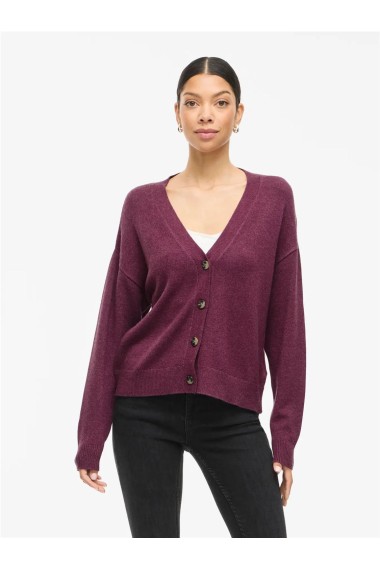 CARDI BOTONES BURGUNDY