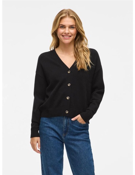 CARDI BOTONES NEGRO