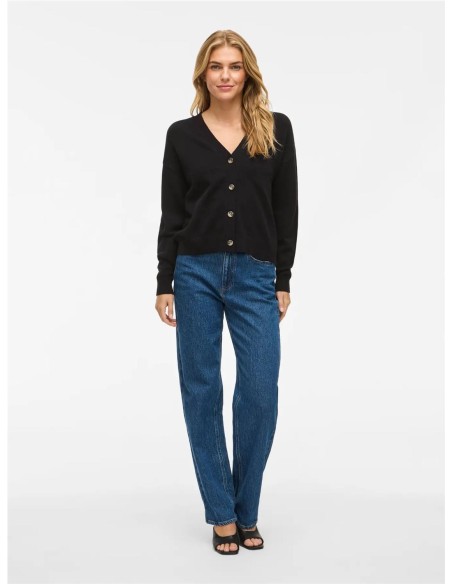 CARDI BOTONES NEGRO