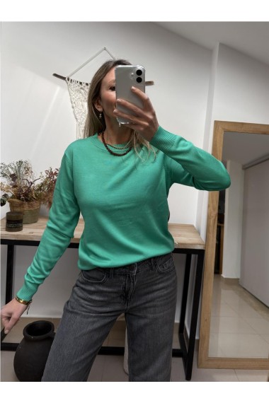 JERSEY FINO FLUOR VERDE 2