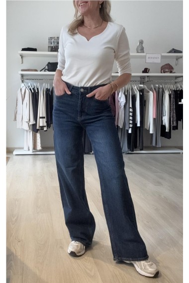 CAMISETA MANGA 3/4 BLANCO