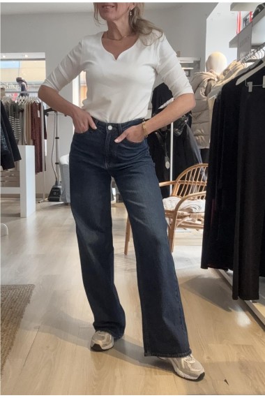 CAMISETA MANGA 3/4 BLANCO