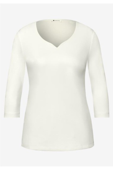 CAMISETA MANGA 3/4 BLANCO