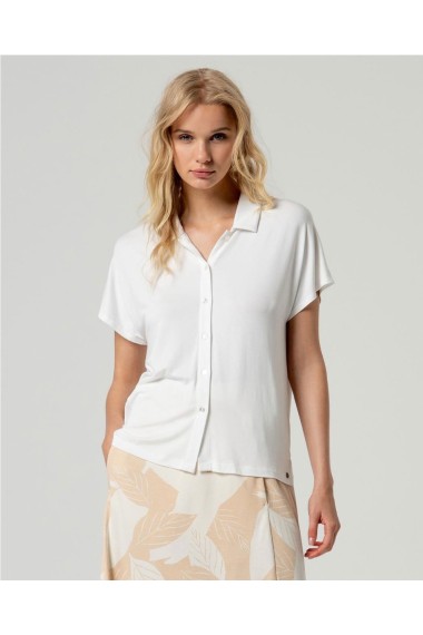 CAMISA PUNTO BAMBU BLANCO