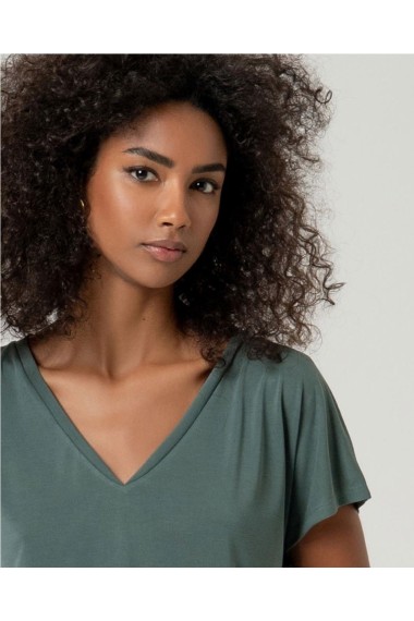 CAMISETA MODAL CAQUI