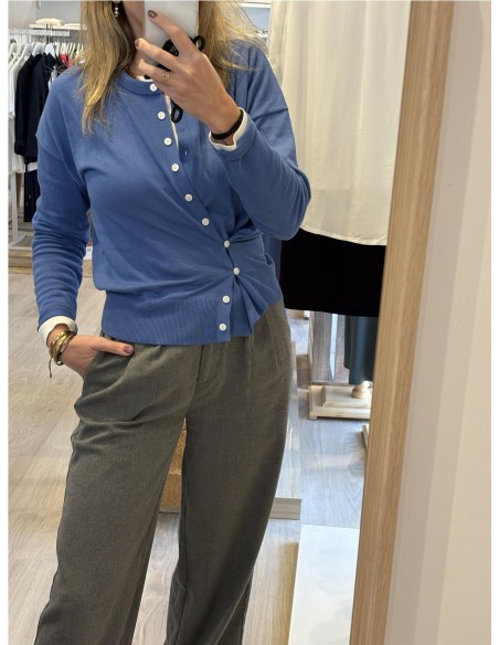 CARDI JACKIE AZUL CLARO