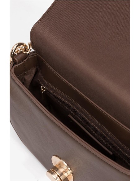 BOLSO PEQUEÑO CADENA MARRON