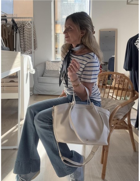 CAMSISETA LINO BEGUR AZUL