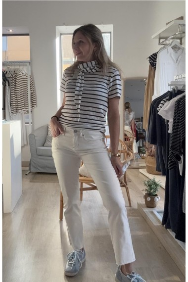 CAMSISETA LINO BEGUR MARRON 2