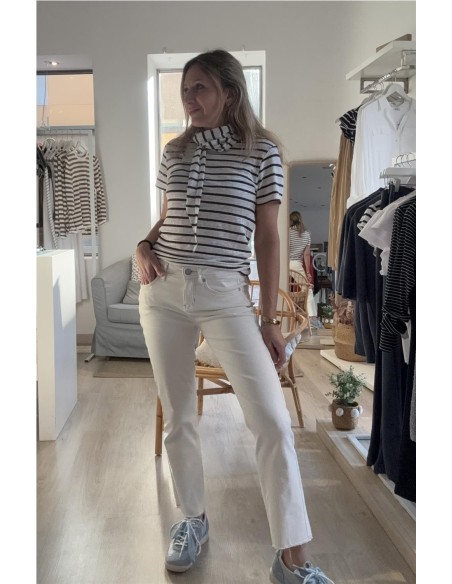 CAMSISETA LINO BEGUR MARRON