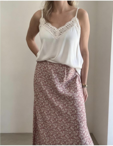 LENCERO SATINADO CRUDO